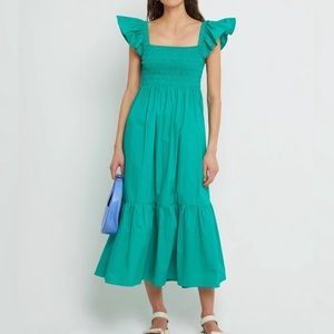 {OPT} Anthropologie Brand New Tuscany Midi Dress